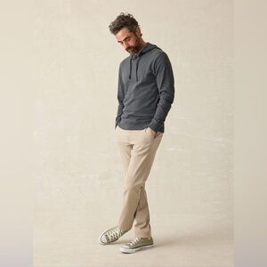 Faherty Sunwashed Slub Hoodie , sz XL